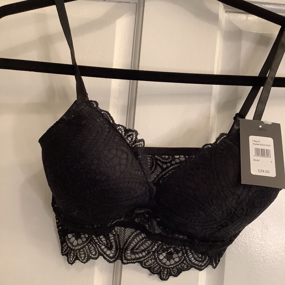 Women's Finley Bra, Size S, Black